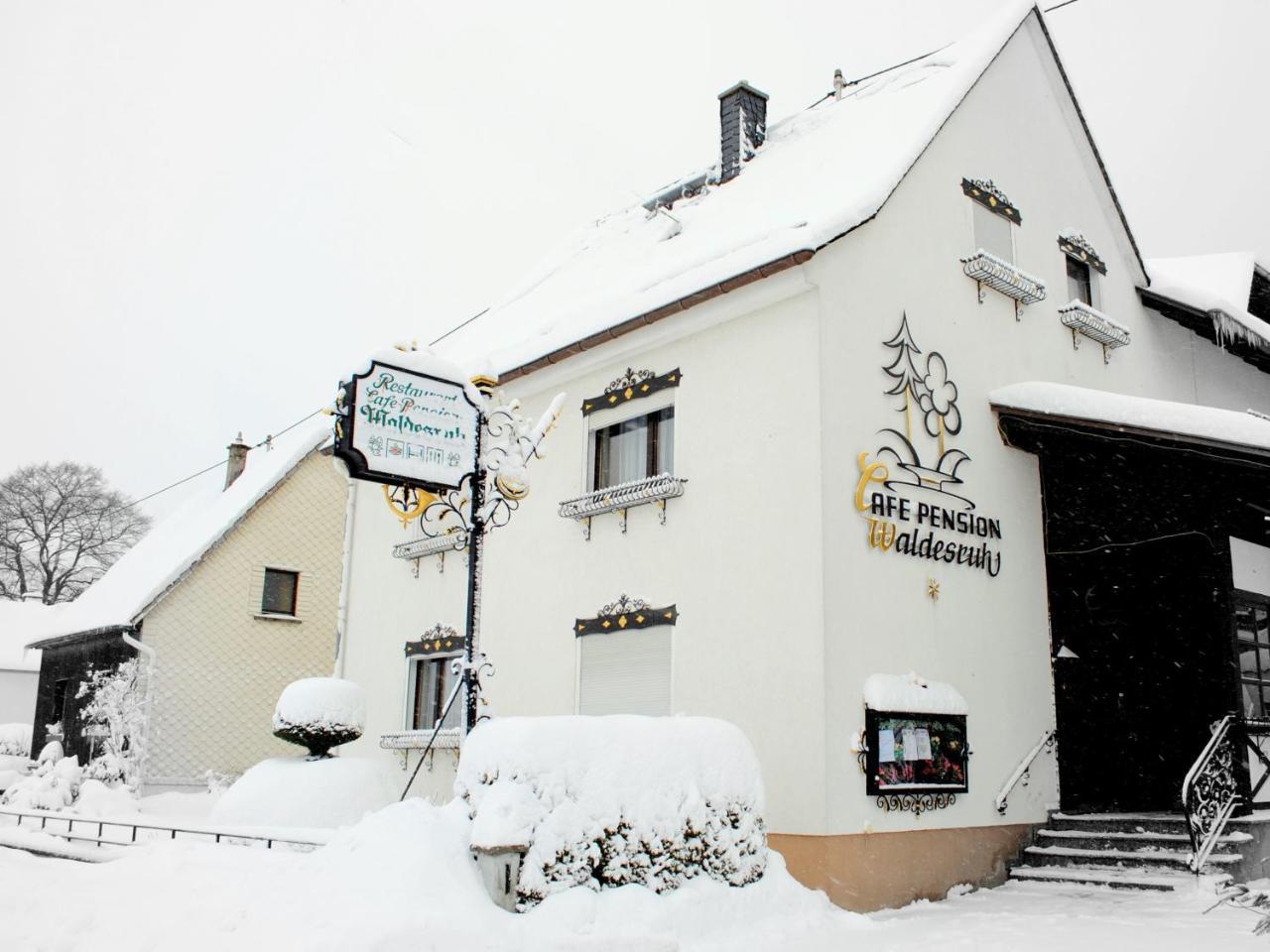 Pension Waldesruh Welschneudorf Bagian luar foto